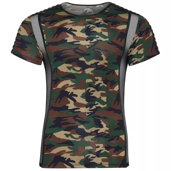 NEK - camouflage herre t-shirt (grøn-brun) - 2XL