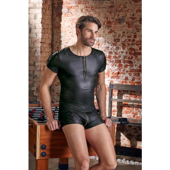 NEK - mat sortær, kortærmet herretrøje - M