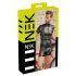 NEK - sort jakke til mænd med røde detaljer (sort) - XL