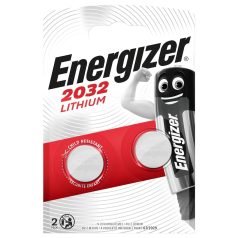 Energizer knapcellebatterier - CR2032 (2 stk)