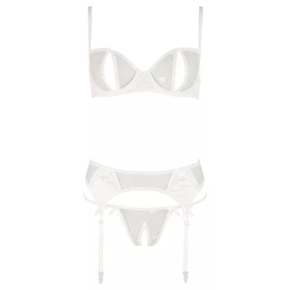 Abierta Fina - bh sæt - blonde - sort - 80B/M