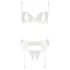 Abierta Fina - bh sæt - blonde - sort - 80B/M