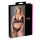 Cottelli Plus Size - Lace BH Sæt (Sort) - XXL