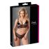 Cottelli Plus Size - Lace BH Sæt (Sort) - XXL