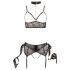 Cottelli Bondage - Blonder Lingeri Sæt (5 dele) - XL