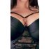 Cottelli Plus Size - stropløs blonde-bh (sort) - 85E