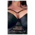 Cottelli Plus Size - stropblonde bh (sort) - 95F