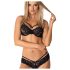 Obsessive 860-SET-1 - Rosensort, blondesæt (sort)