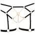 Cottelli - bodyharness med kæde - 2 dele - sort