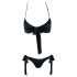 Cottelli - Sort bikini BH-sæt (sort)