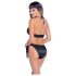 Cottelli - Sort bikini BH-sæt (sort)