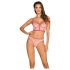 Obsessive Nudelia - BH-sæt (natur-rosa) - S/M