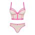 Obsessive Nudelia - BH-sæt (natur-rosa) - S/M