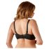 Cottelli Plus - Push-up BH (sort) - 90D