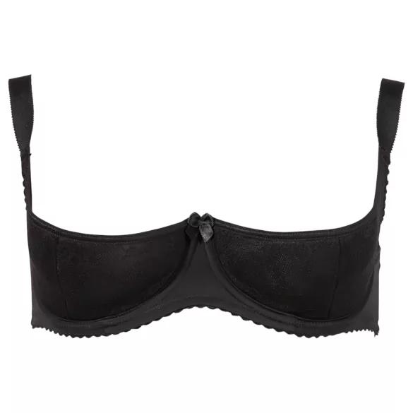 Cottelli Plus Size - bh-løfter (sort) - 95D