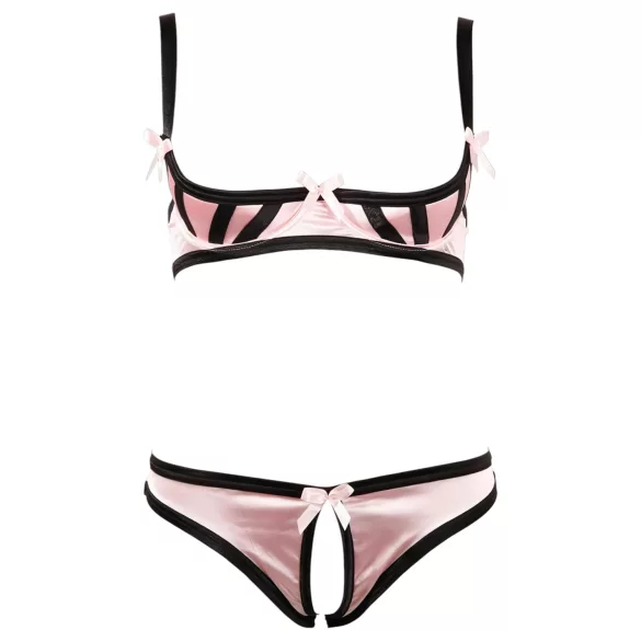 Cottelli - bh-sæt med striber - 80B/M