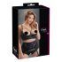 Cottelli Plus Size - Strappy, Ringed Breast Lifter (Black) - 95D