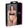 Cottelli - stroppeløs bh & sort tanga
