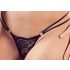 Cottelli - stroppeløs bh & sort tanga - 85B/L