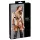 Cottelli Bondage - bondage kropssele bikini - blank sort