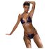 Obsessive Balitta - skinnende hals-rem bikini (lilla)