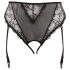 Cottelli Plus Size - blonde hofteholder trusser (sort) - XXL