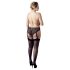 Cottelli Plus Size - blonde hofteholder trusser (sort) - XXL