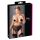 Cottelli Plus Size - blonde hofteholder trusser (sort) - XXXXL