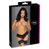 Cottelli Party - Kædeforstærket blonde trusse (sort) - XL
