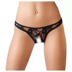 Cottelli - G-streng trusser - blonde - sort