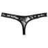 Cottelli - G-streng trusser - blonde - sort - M