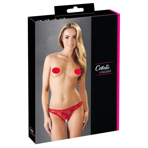 Cottelli - Sexet blondeg-strenge (rød)