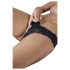 Cottelli - Perle Blonde Tanga (sort)