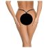 Noir - skinnende effekt tanga (sort)