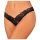 Obsessive Donna Dream - Åben blonde tanga (sort)