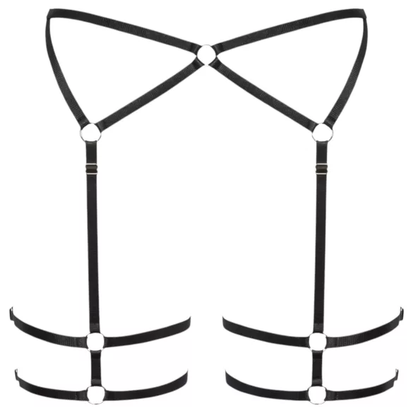 Cottelli - trusse - tynd mesh - sort