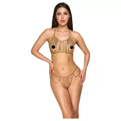 Cottelli - kropssmykke med kæde - guld