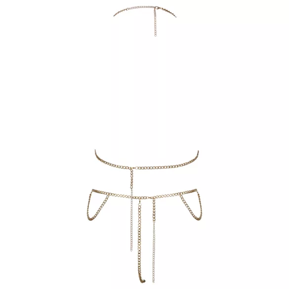 Cottelli - kropssmykke med kæde - guld