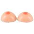 Cottelli - Silikon Push-up med brystvorter (2x1000g)
