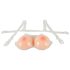 Cottelli - silikone push-up bryster med stropper (2x600g)