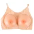 Cottelli - silikone push up bryster med bh - 2x1000g