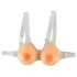 Cottelli - silikone brystproteser push-up - 2x400g