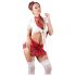 Cottelli - Skolepige kostume (5 dele) - M