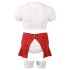 Cottelli - Skolepige kostume (5 dele) - M
