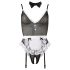 Cottelli - Fræk stuepige body - XL