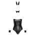 Cottelli Bunny - skinnende, sexet kaninoutfit (5 dele)
