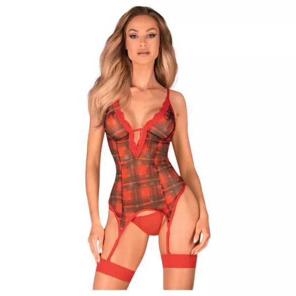 Obsessive Jollymore - julelingerie sæt