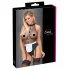 Cottelli - stuepige-body med forklæde (sort) - S - M