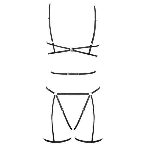 Cottelli - kropstjerne med tanga - sort - S-L