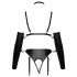Bad Kitty - bondage kropssele sæt - sort